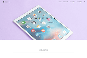 Creed Agency Portfolio HTML Template