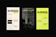 Business Instagram Set, a Social Media Template by graphicook (Thumbnail 3 of 3)