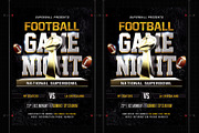American Football Flyer, a Flyer Template by Basez Flyers (Thumbnail 3 of 4)
