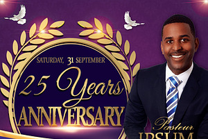 Church Anniversary Flyer