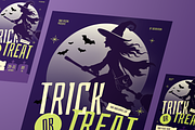 Trick or Treat Halloween Flyer Set, a Flyer Template by Annora Studio (Thumbnail 6 of 6)