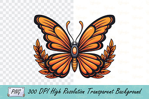 Stunning Butterfly with Intricate, an Animal Illustration by Ghagra