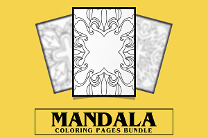 20 Mandala Colouring Page Bundle V.1