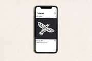 FLORAL BLACK BIRD SILHOUETTES Spring, an Object Graphic by Creativemaker (Thumbnail 6 of 14)