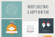 New Year and Christmas Greeting Card, an Object Illustration by fet (Thumbnail 1 of 3)