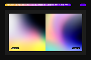 150 Dark Gradients Collection