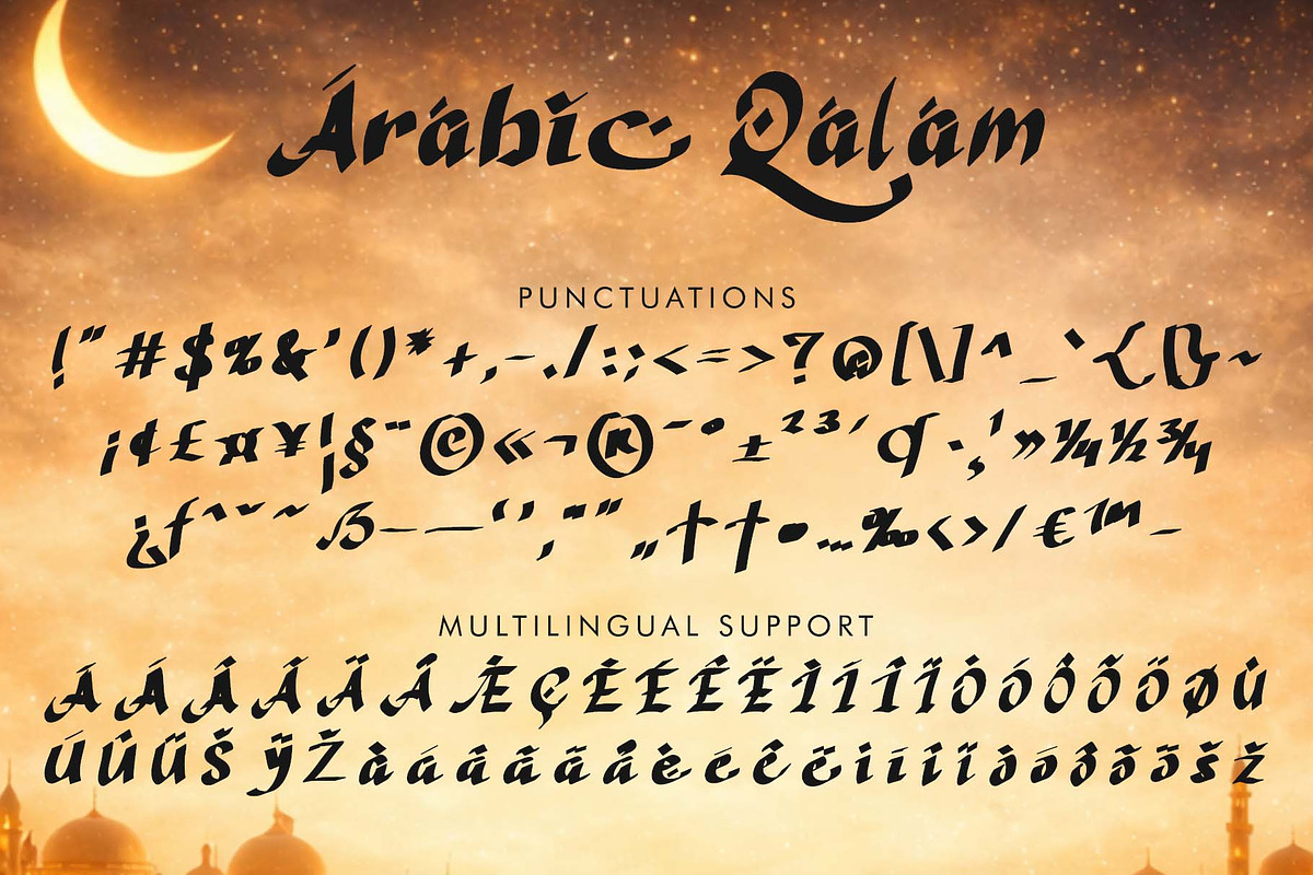 Arabic Qalam, a Handwritten Font by Yoga Letter (Photo 5 of 5)