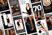 Black Friday Laser Hair Removal, a Social Media Template by DesignsbyMariaStudio (Thumbnail 7 of 10)