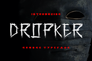 Dropker font, a Script Font by VectorCraft (Thumbnail 2 of 4)