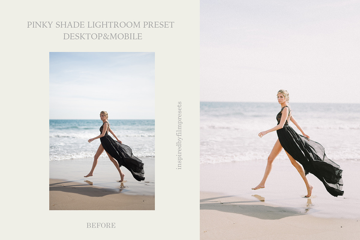 Pinky Shade Lightroom Preset preview 4