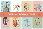 Mid Century Design Kit Bundle, a Pattern Graphic by Blynn Pippen (Thumbnail 3 of 9)