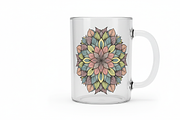 Boho Mandala Floral Art, an Illustration by Gfx_Store (Thumbnail 2 of 3)