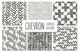 Chevron. Seamless Patterns Set v.2, a Pattern Graphic by Curly_Pat
