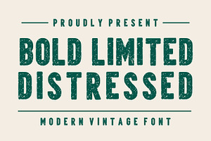 Bold Limited Distressed