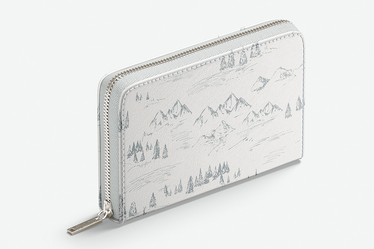 Sketched Mountains, a Pattern Graphic by MalyskaStudio (Photo 5 of 14)