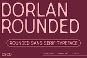 Dorlan Rounded, a Sans Serif Font by Craft Supply Co. (Thumbnail 1 of 8)