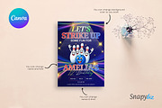 Editable Bowling Birthday Invitation, a Design Template by Snapybiz (Thumbnail 6 of 9)