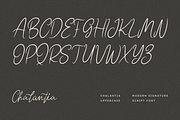 Chalantia - Modern Signature Font, a Script Font by Masyafi Studio (Thumbnail 2 of 8)