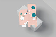 Unfolded Square Box Mockups, a Packaging Mockup by megostudi0 (Thumbnail 5 of 6)