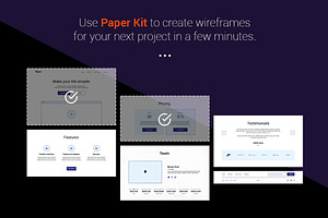 Paper Wireframe Kit