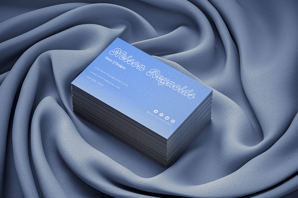 Retro Business Card Template, a Business Card Template by INRASSION (Photo 4 of 6)