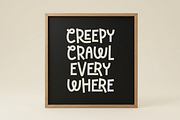 Witches Halloween - Quirky Display, a Handwritten Font by SaktiAvellin (Thumbnail 7 of 10)
