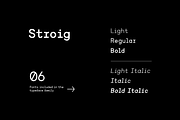 STROIG - Hybrid Urbanist Font Family, a Sans Serif Font by Designova® (Thumbnail 14 of 14)