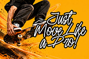 Blades Mister - Cursive Handwriting, a Handwritten Font by Variatype (Thumbnail 3 of 8)