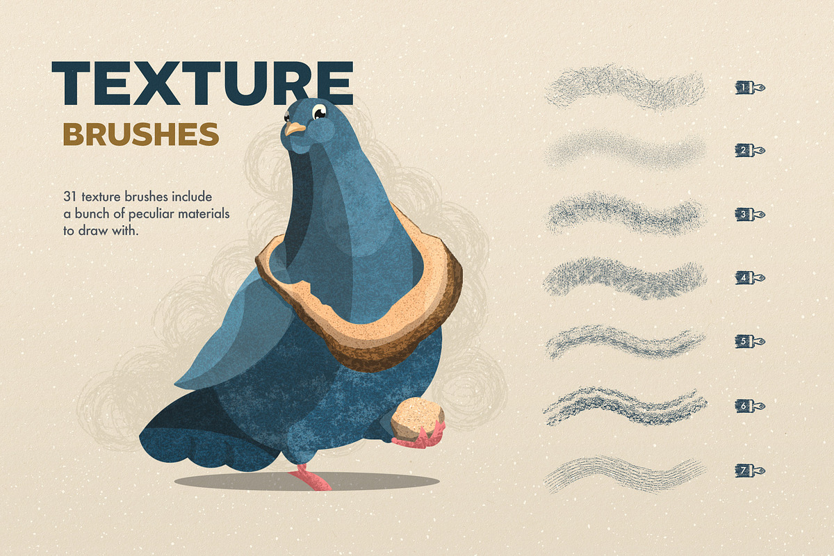 Artista Brushes for Illustrator, a Brush Add-On by pixelbuddha.net (Photo 4 of 9)