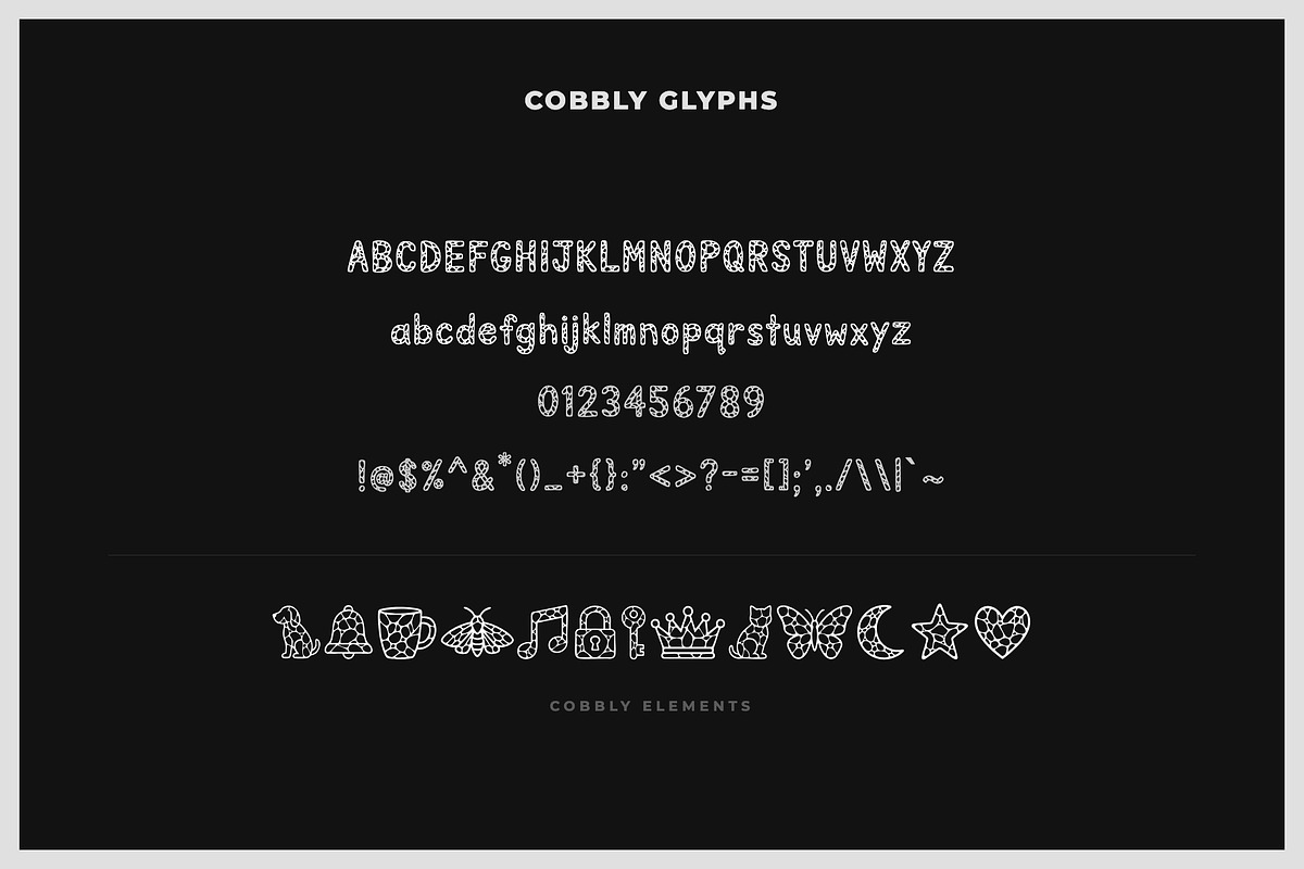 Cobbly Decorative Font, a Handwritten Font by Graphic Spirit (Photo 2 of 8)