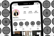 100 Mortgage Broker Highlight Covers, a Social Media Template by ZoaniDesign (Thumbnail 5 of 8)
