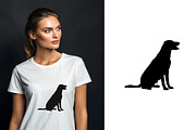 Dog Silhouette Different Pose Set, an Animal Illustration by Unique Design Team (Thumbnail 3 of 5)