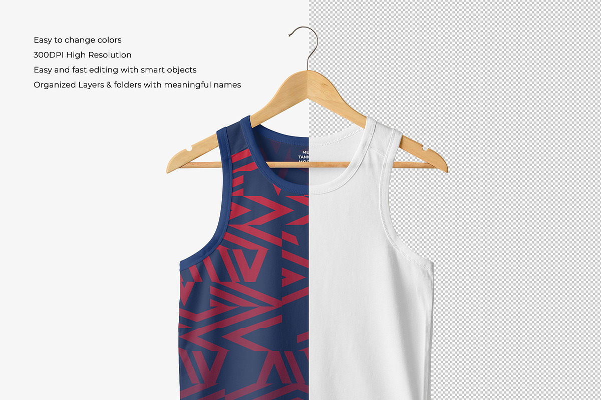 Men's Tank Top Mockup, a Shirt Mockup by Mock-up Store (Photo 2 of 6)