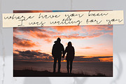 Jeralda, a Script Font by Katie Holland (Thumbnail 4 of 6)
