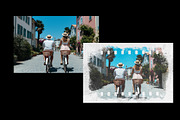 Watercolor Postcard Photo Effects, an Action Add-On by 3d_model_tifotizi (Thumbnail 2 of 5)