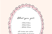 Hello Beautiful! Clipart, an Icon by Jordyn Grace Design (Thumbnail 5 of 5)