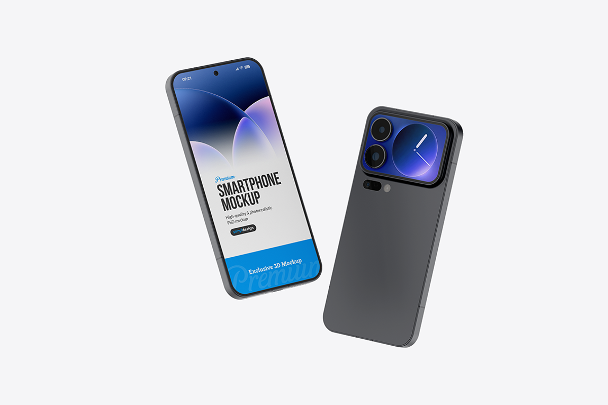 Smartphone Mockup, an Android Mockup by SimplDesign (Photo 10 of 10)