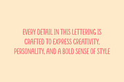JACKIE Playful Handwritten Font, a Handwritten Font by NTC Graphic (Thumbnail 4 of 8)