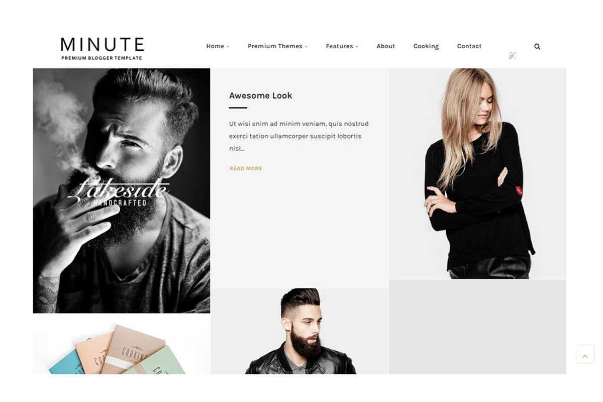 Minute Responsive Blogger Template, a Websites & App Template by bthemez (Photo 2 of 3)