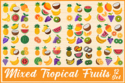 Mixed Tropical Fruits, an Object Graphic by Gfx_Store (Thumbnail 1 of 13)
