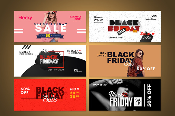 Black Friday Facebook Timeline Cover