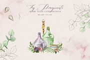 FIG & POMEGRANATE watercolor/pencil, a Decorative Illustration by long summer (Thumbnail 6 of 14)