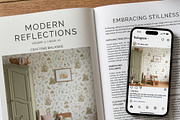 Nursery Wallpaper Mockup PSD, a Household Mockup by 1001 mockups (Thumbnail 3 of 12)