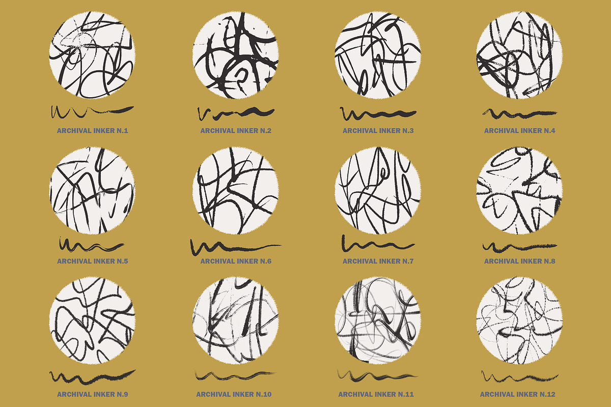 Archival Inkers for Procreate, a Brush Add-On by Guerillacraft (Photo 5 of 8)