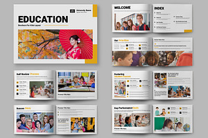 Education Brochure Landscape, a Brochure Template by ContestDesign