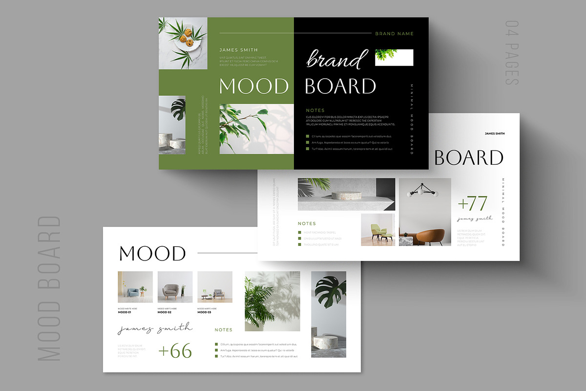 Creative Moodboard Template, an UI Kit Template by ContestDesign (Photo 1 of 5)