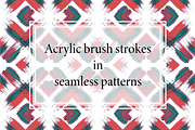 Patterns with acrylic brush strokes, a Pattern Graphic by Art Sproot (Thumbnail 1 of 8)