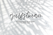 Gulfstream Brush Script, a Handwritten Font by Beck McCormick (Thumbnail 1 of 9)