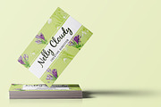 Watercolor Creative Business Card, a Business Card Template by land art (Thumbnail 4 of 10)