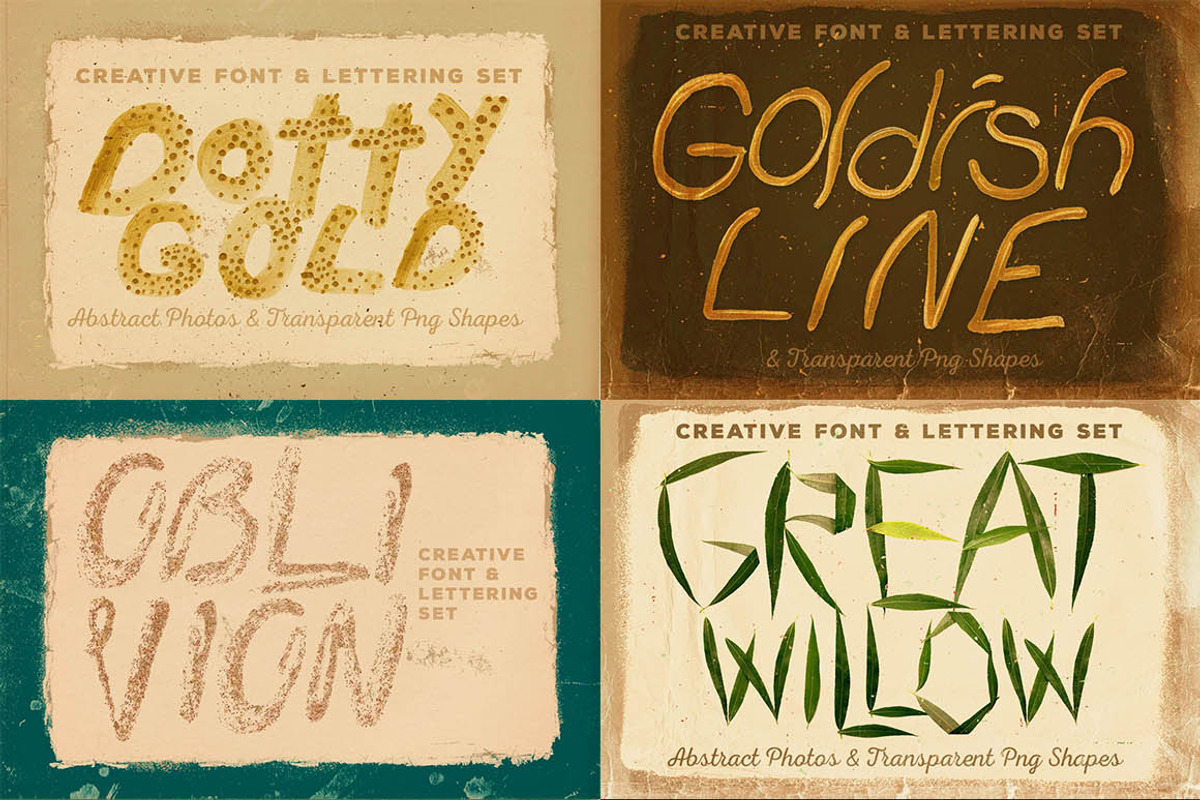 Artistic Fonts Bundle 2 preview 4